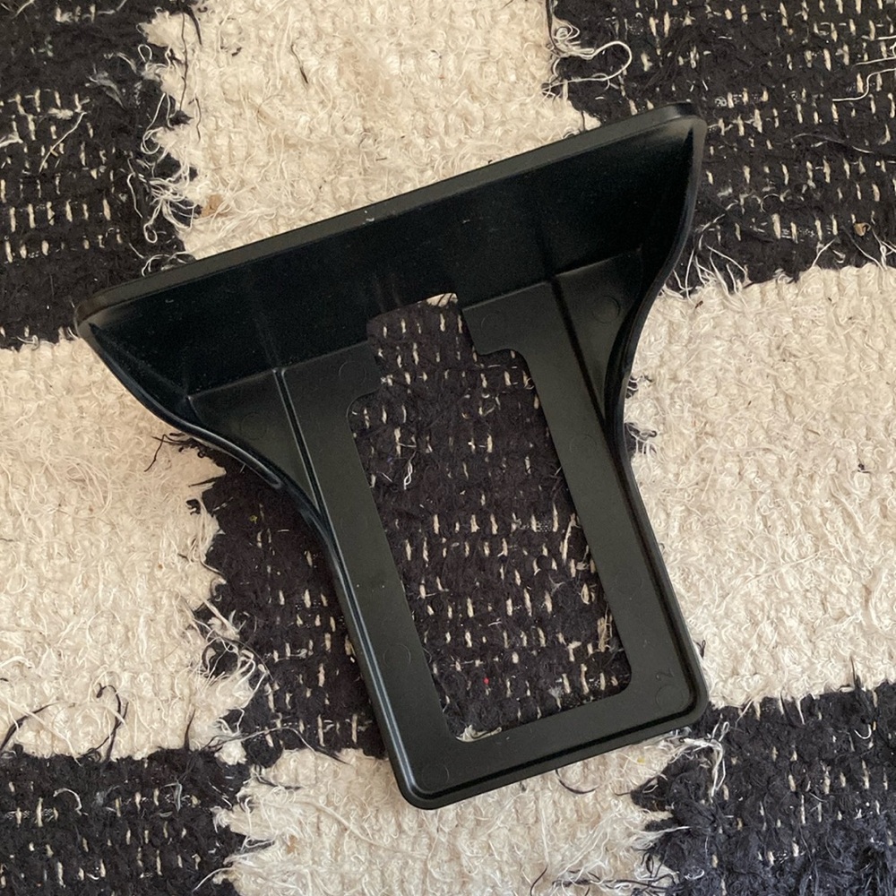 Black light-switch lightswitch cover shelf  - never used